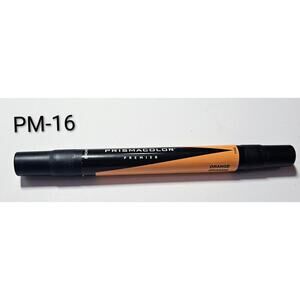 Prismacolor Premier PM-16 ORANGE Double Sided Art Marker Chisel Fine NEW